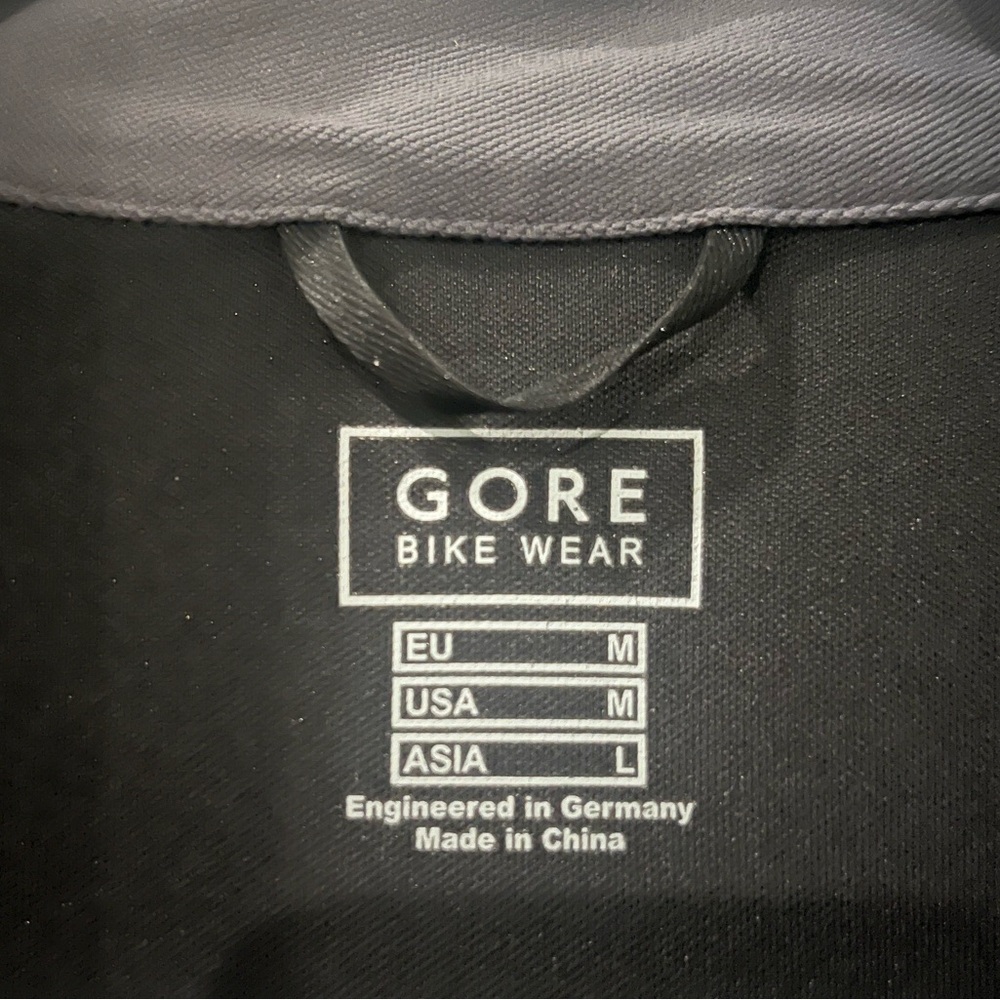 🚲 CLEARANCE: GORE Bike Wear Wind-stopper Soft Shell Cycle Jacket- size M - Picture 3 of 5